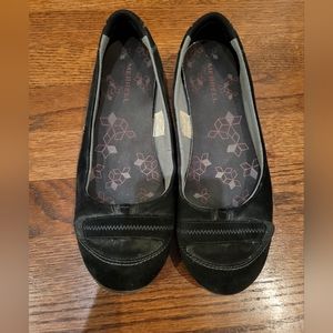 Merrell Q Form black flats size 8